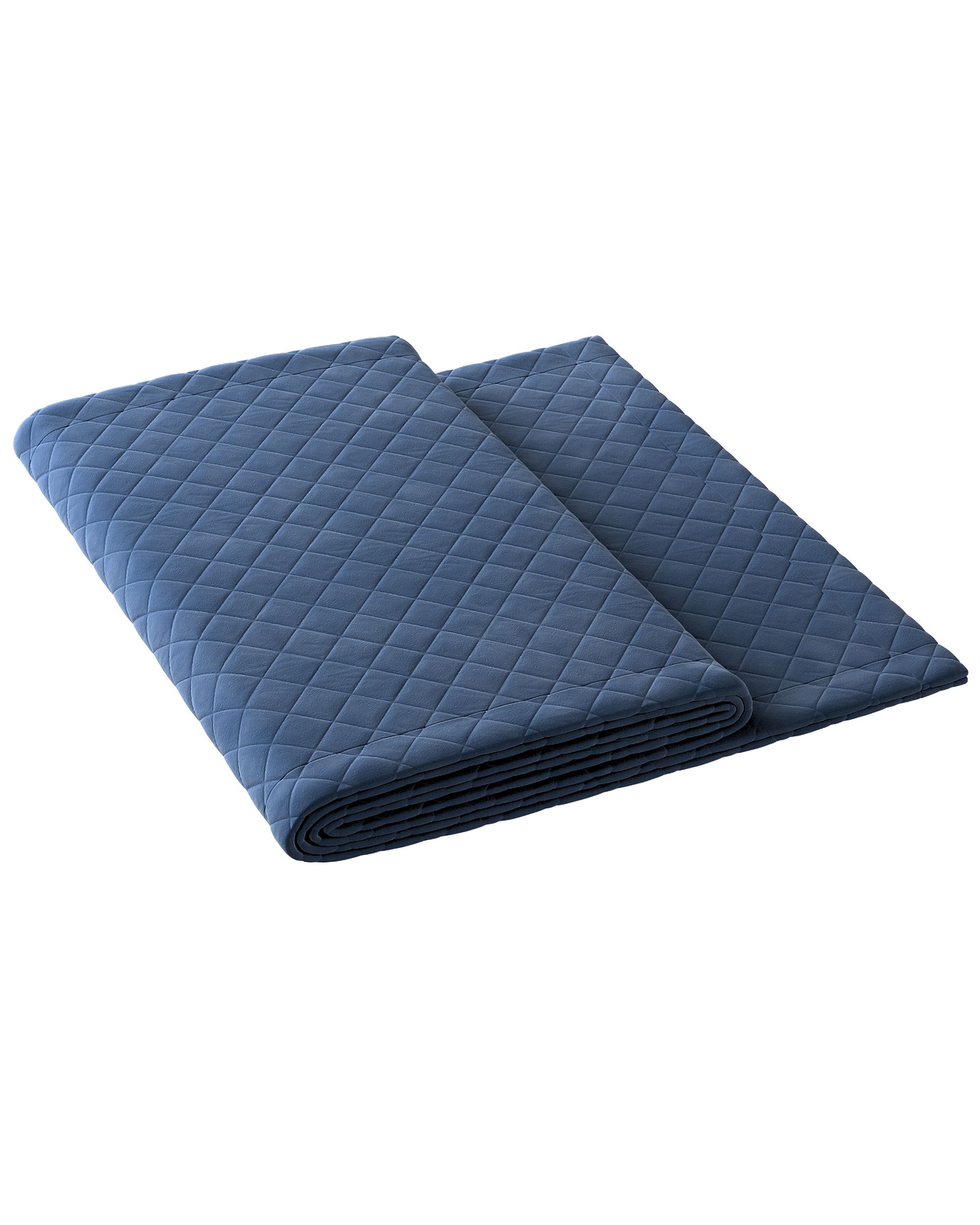 Pół narzuta hotelowa Velvet colour navy blue fabric gloss, velvet (hover)