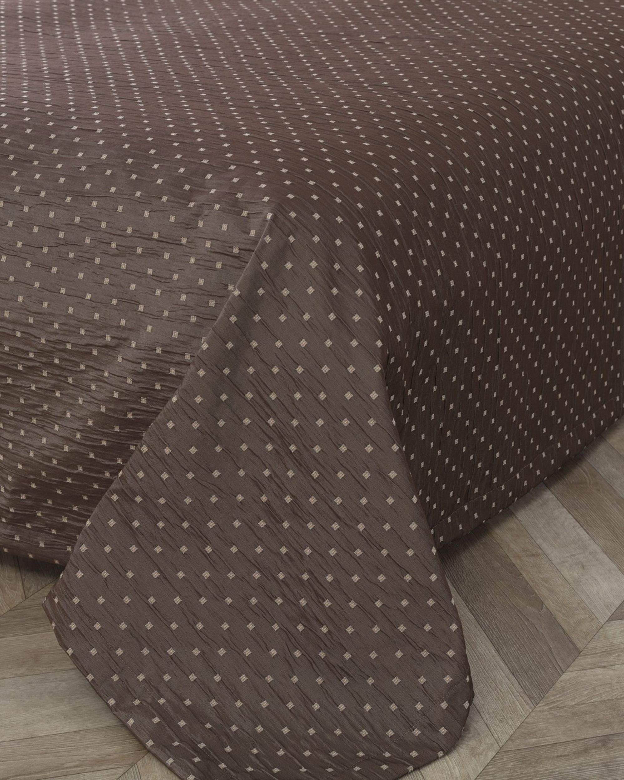 Pled Anthony 260x260cm brown