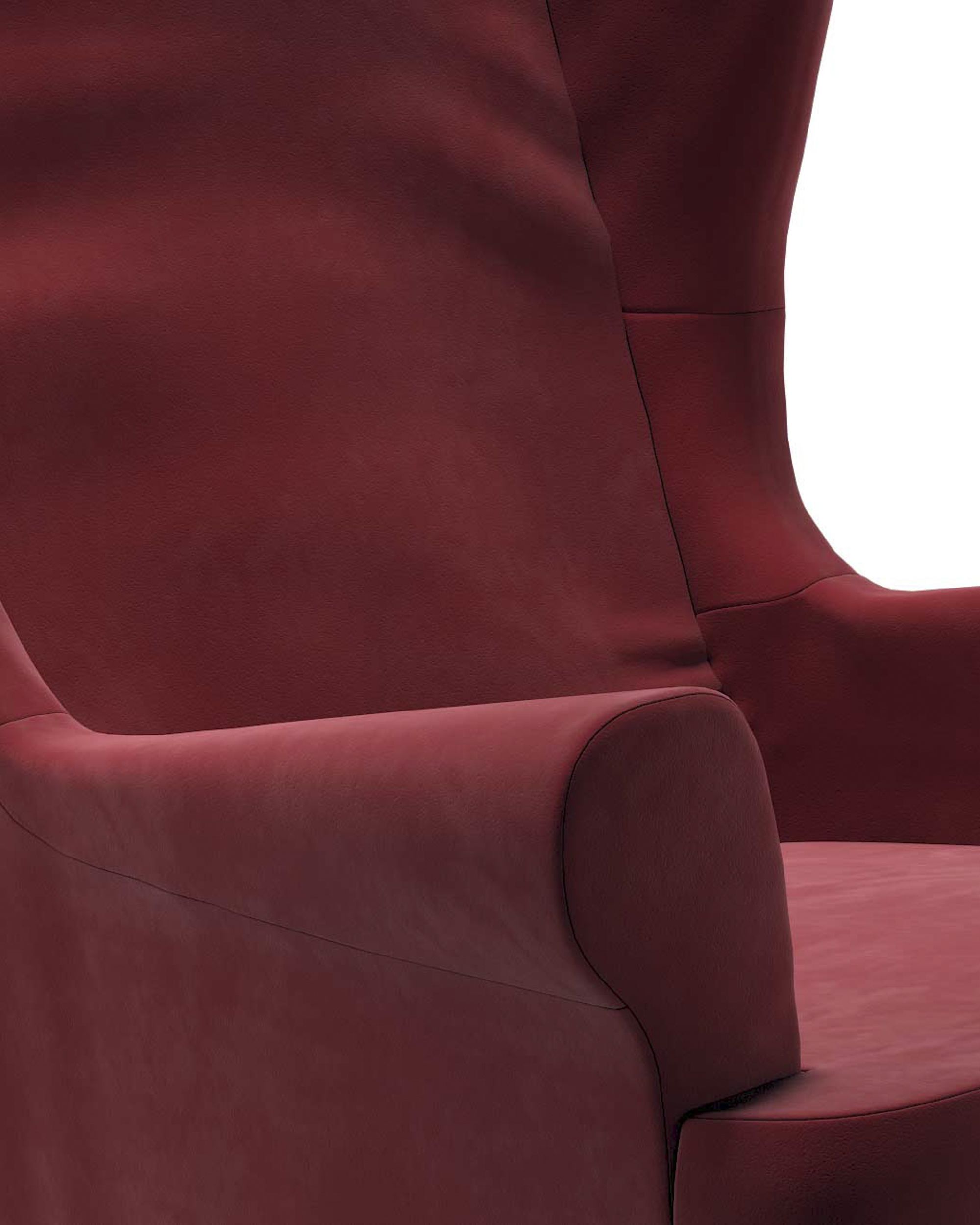 1287-704-15 colour red fabric gloss, velvet (hover)