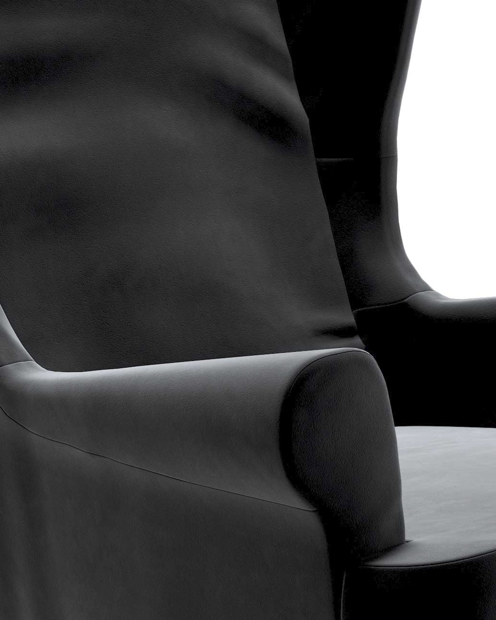 1287-704-17 colour black fabric gloss, velvet (hover)