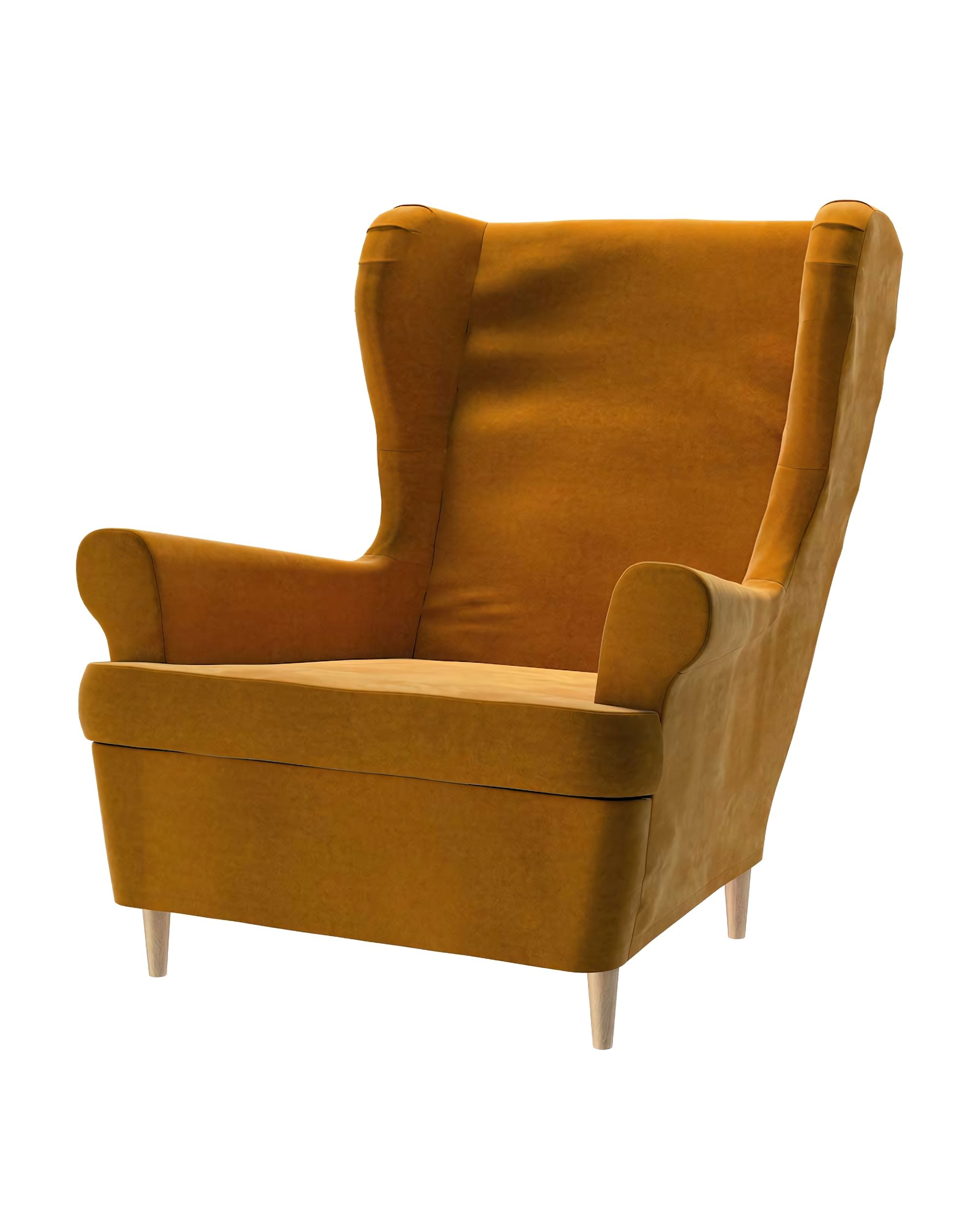 1287-704-23 colour yellow fabric gloss, velvet