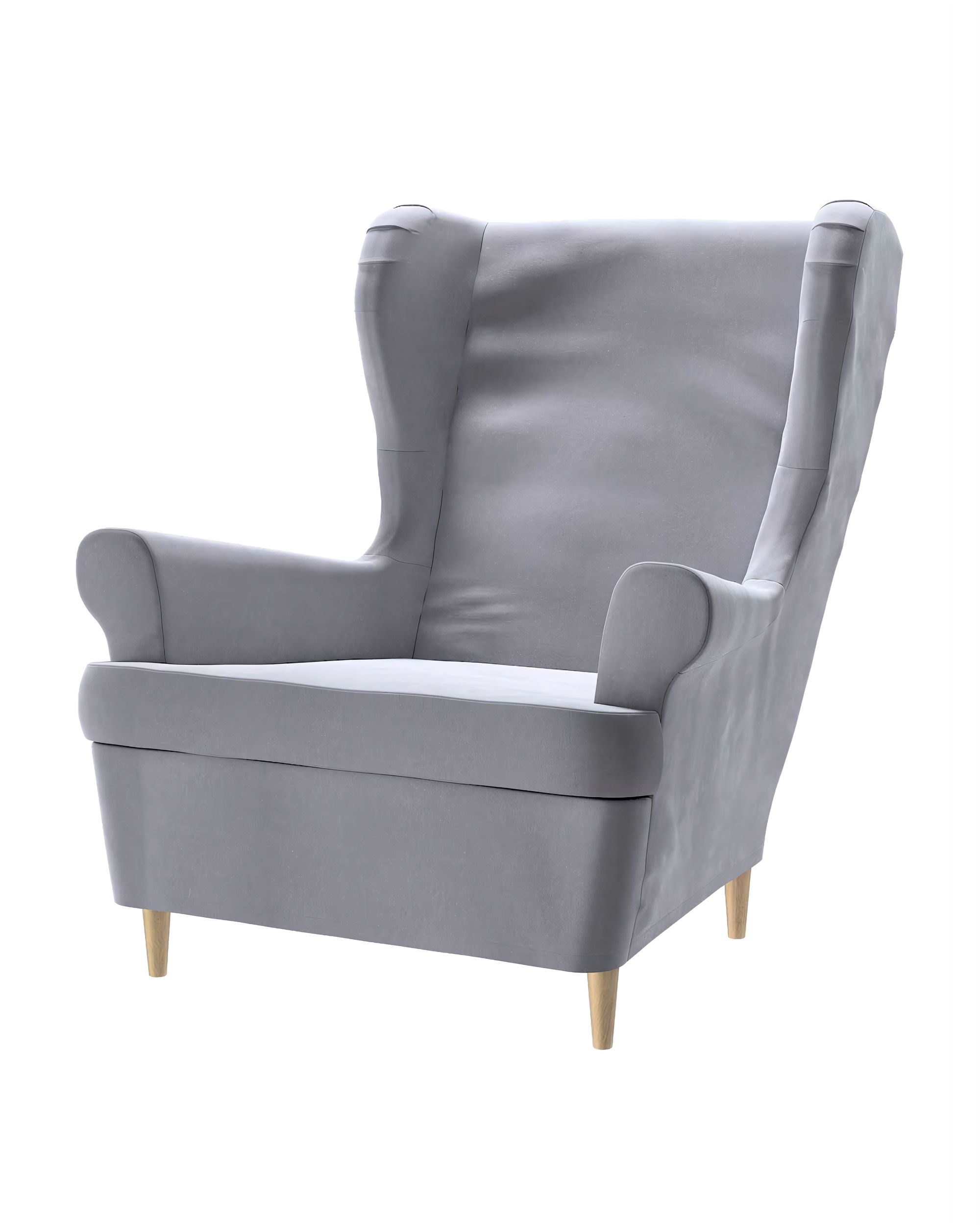 1287-704-24 colour grey fabric gloss, velvet