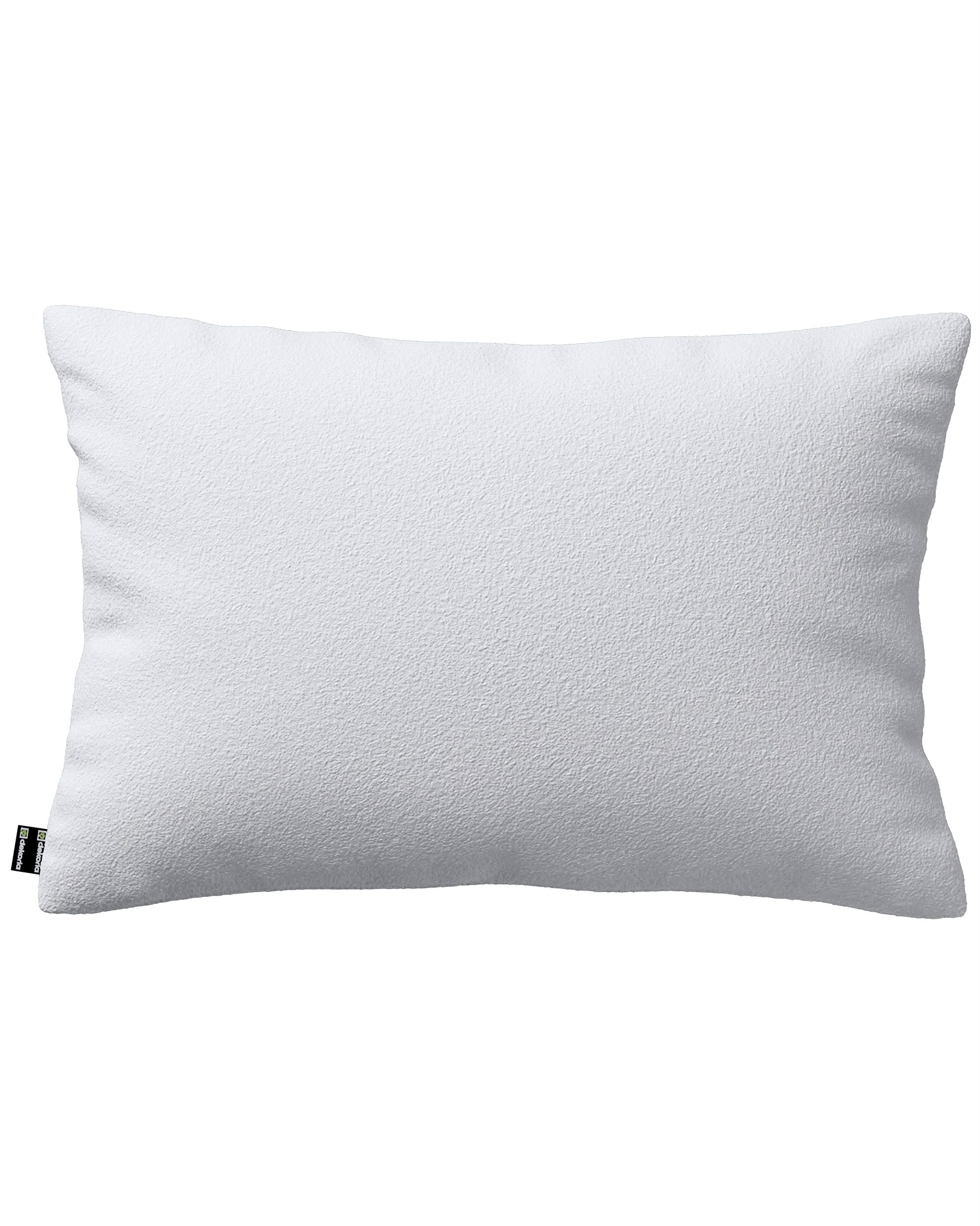 Milly rectangular cushion cover colour white fabric structured