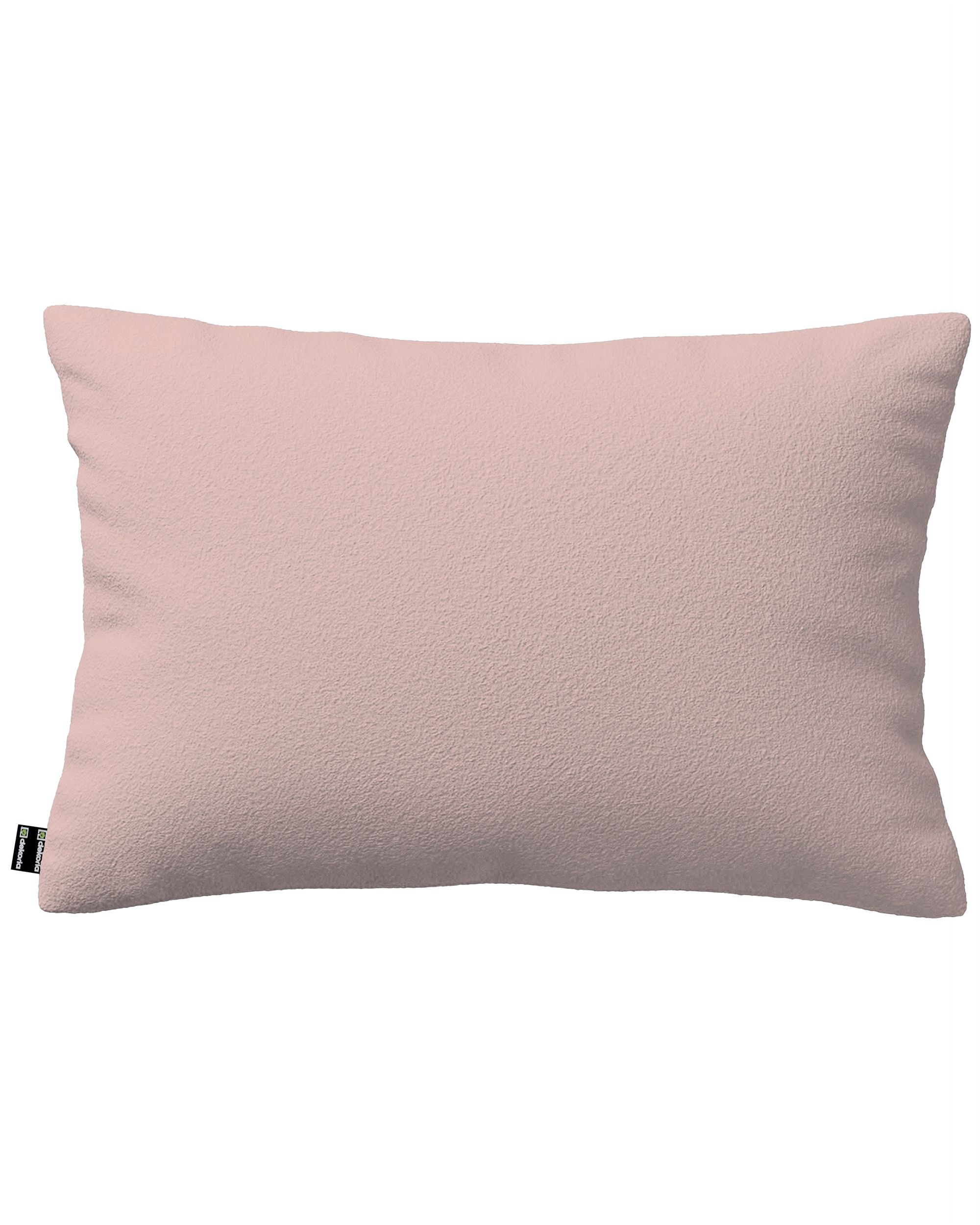 Milly rectangular cushion cover colour pink fabric structured