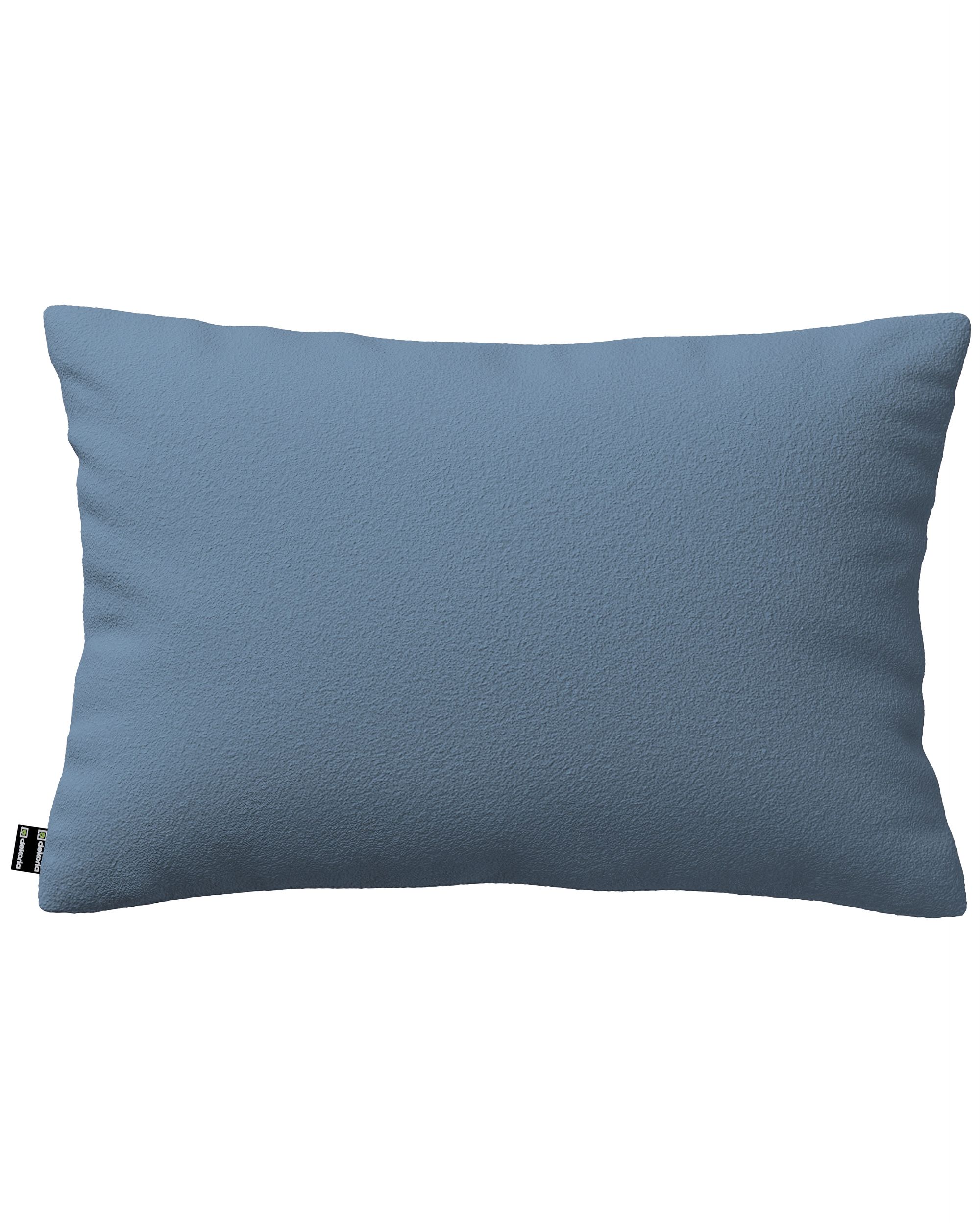 Milly rectangular cushion cover colour blue fabric structured