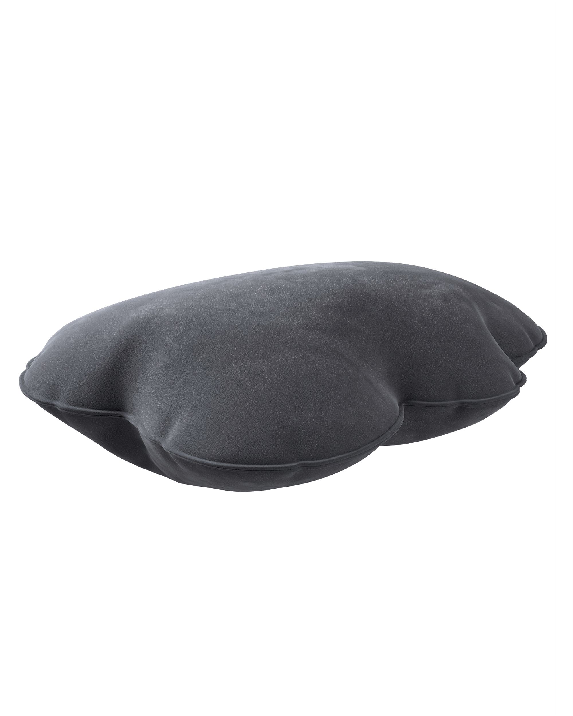 Soft Cloud pillow colour grey fabric gloss, velvet (hover)