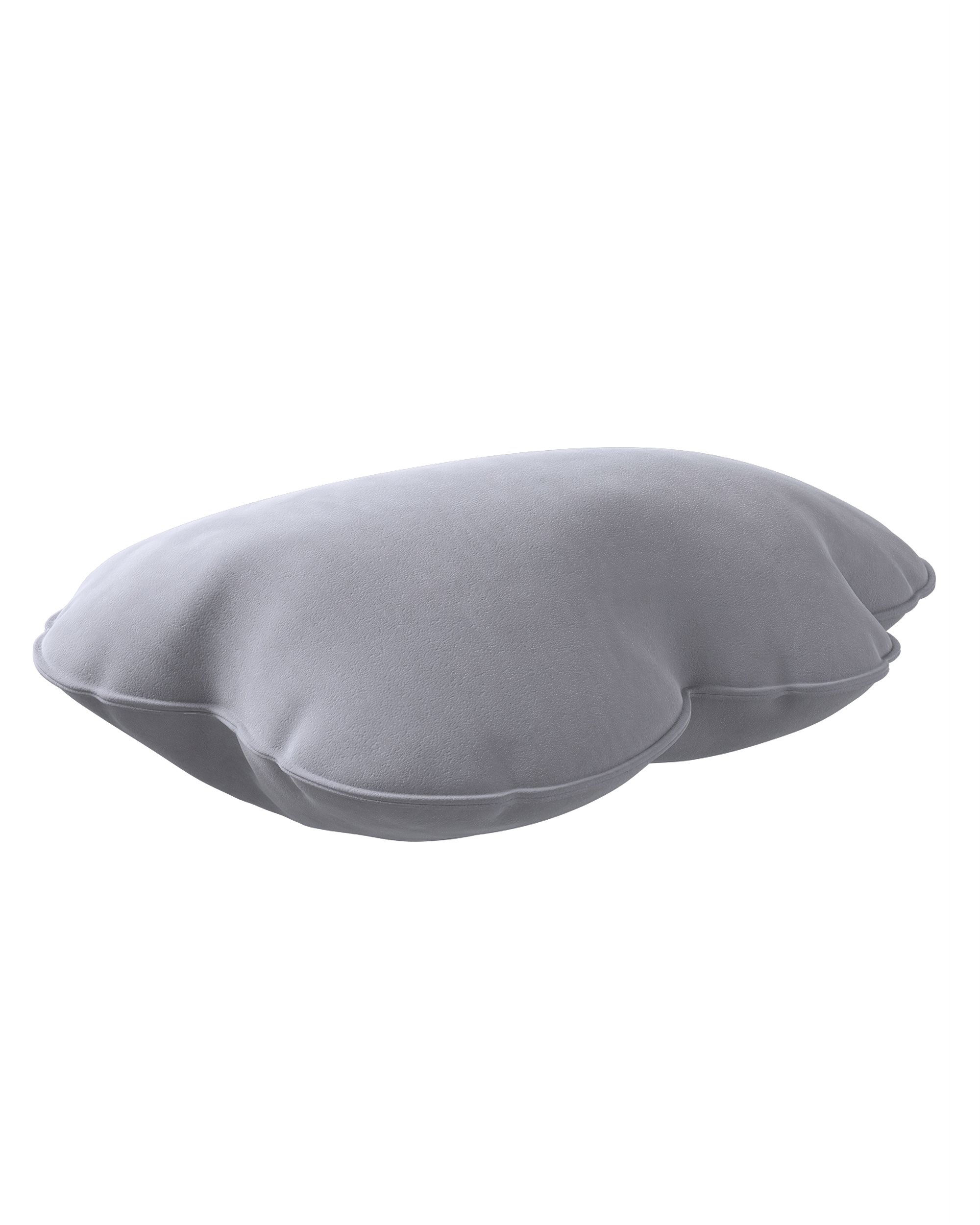Soft Cloud pillow colour grey fabric gloss, velvet (hover)