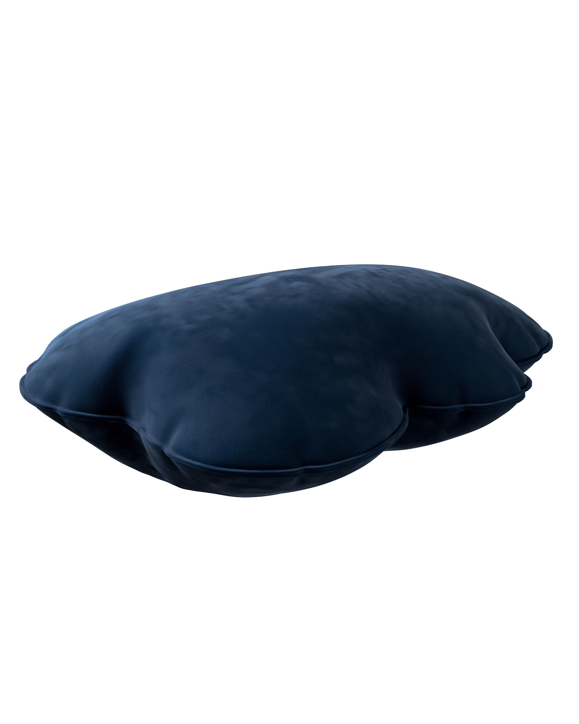 Soft Cloud pillow colour navy blue fabric gloss, velvet (hover)