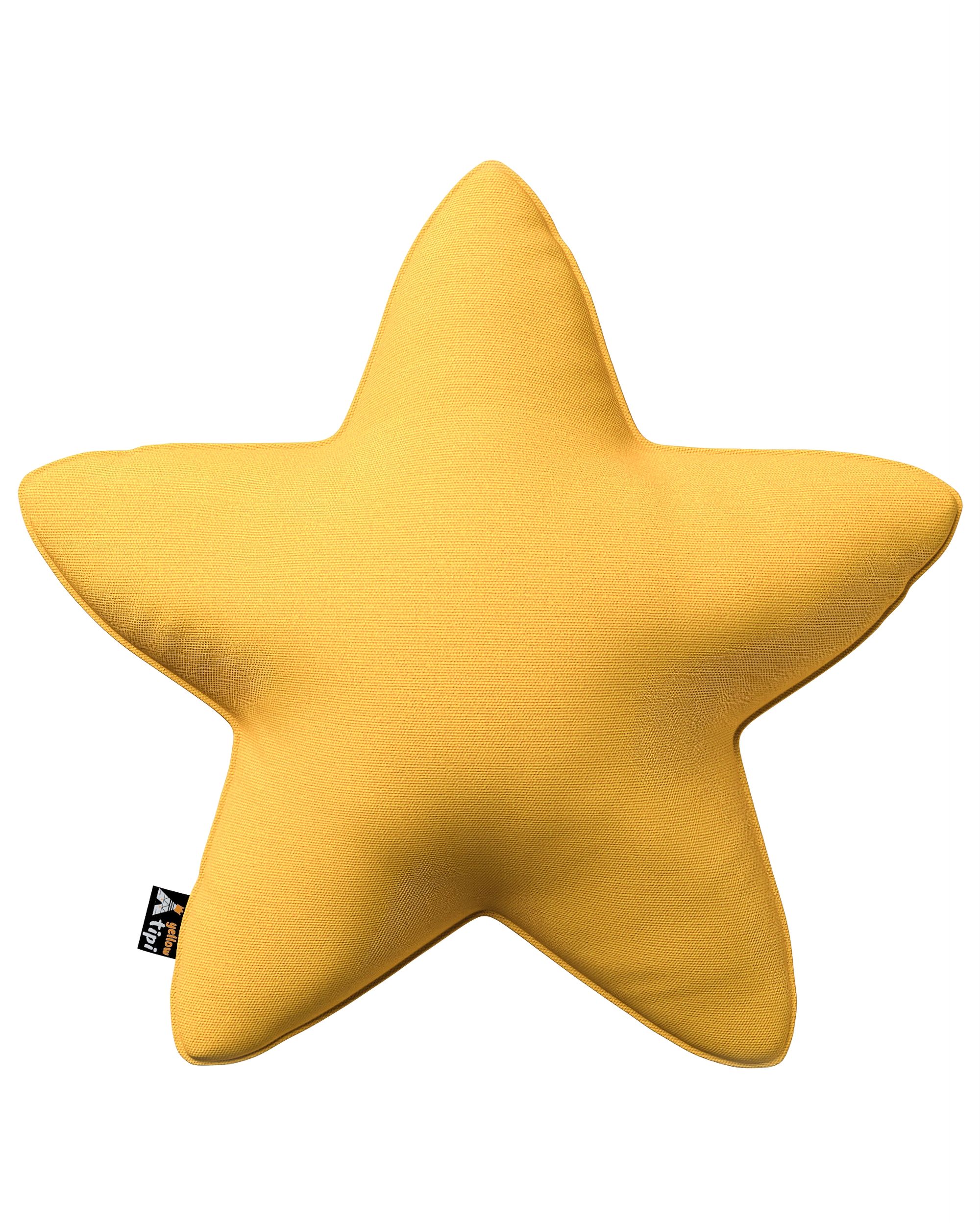 Lucky Star pillow colour yellow