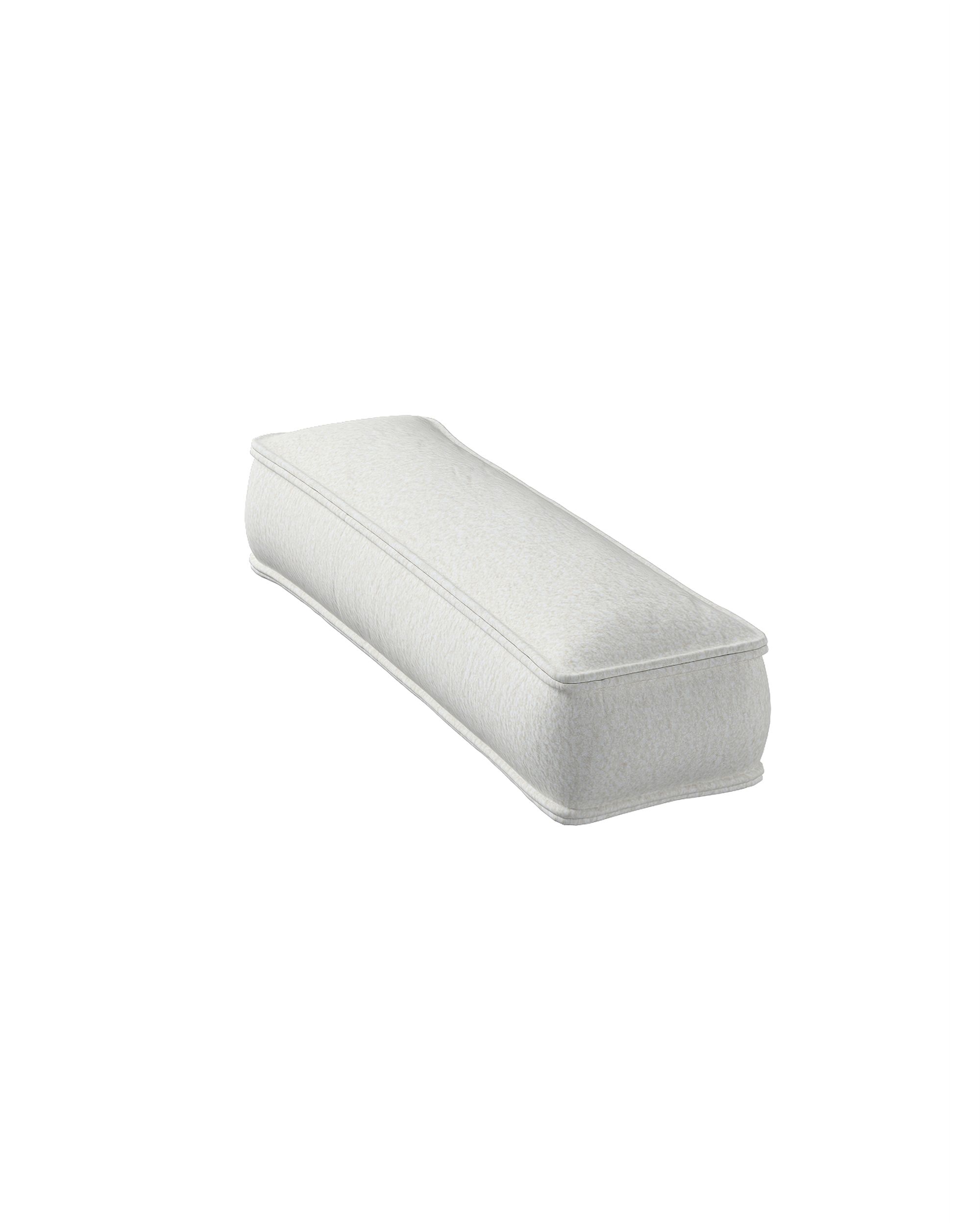 Letter pillow I colour white fabric structured (hover)