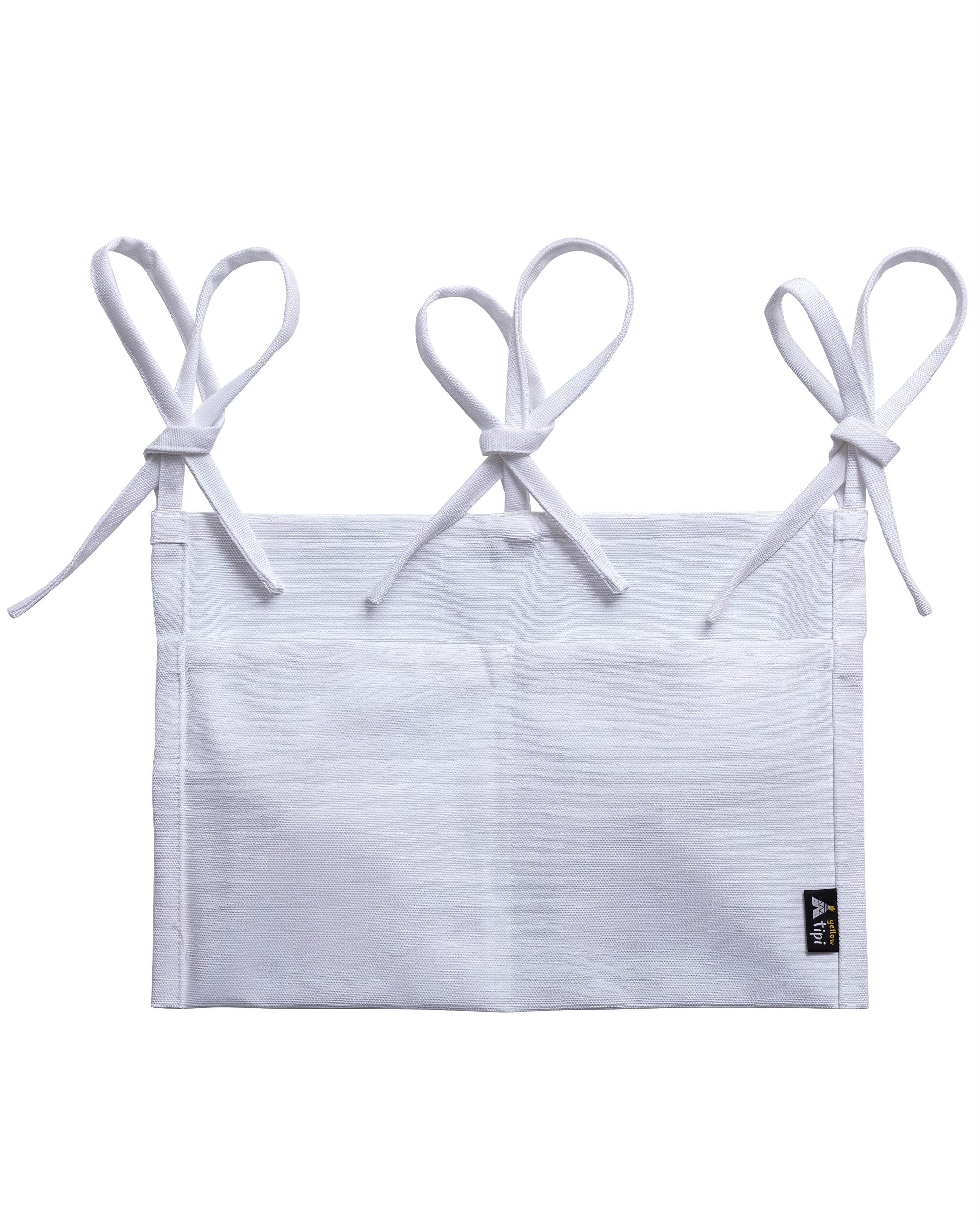Organizer for the crib Cotton White