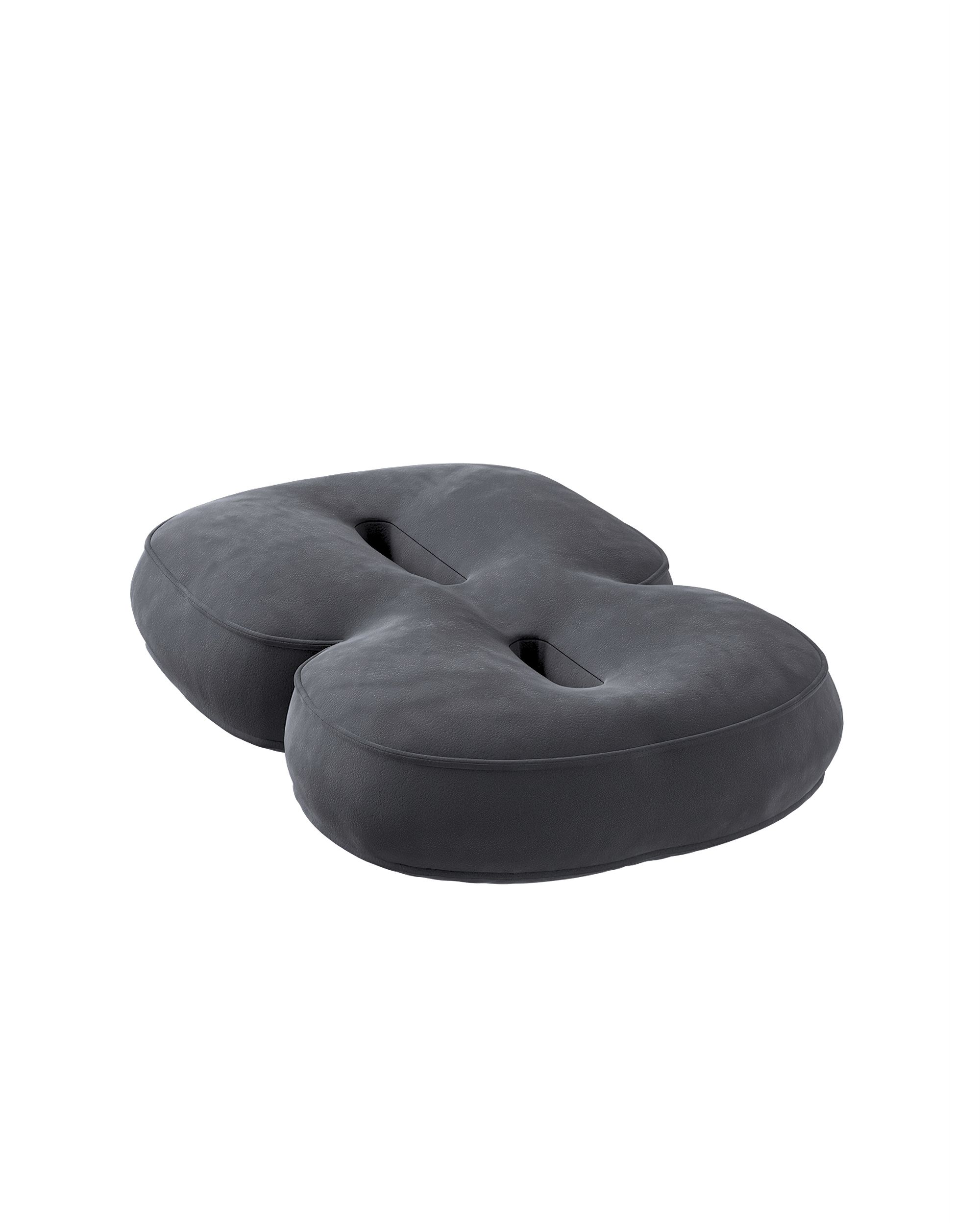 Number pillow 8 colour grey fabric gloss, velvet (hover)
