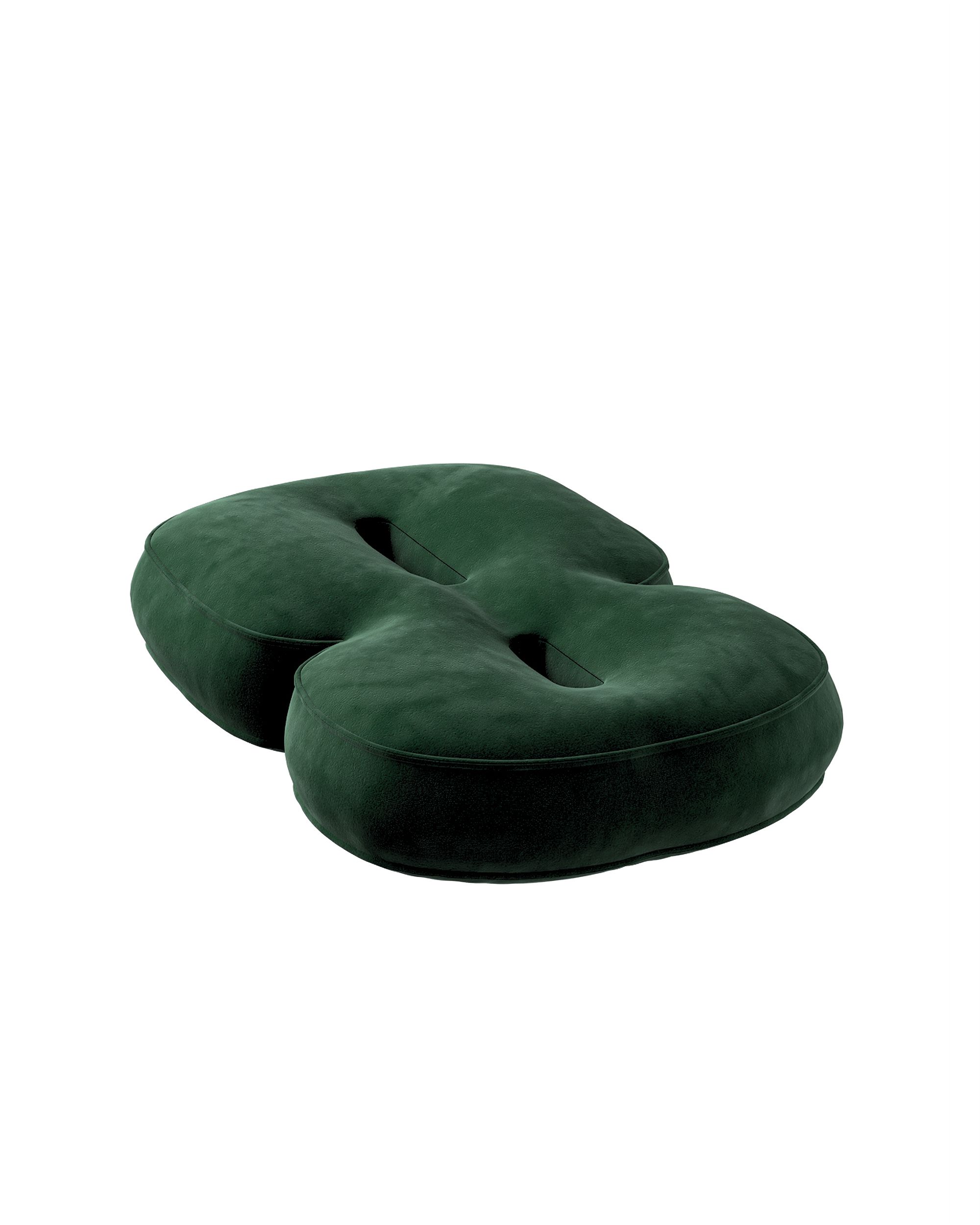 Number pillow 8 colour green fabric gloss, velvet (hover)