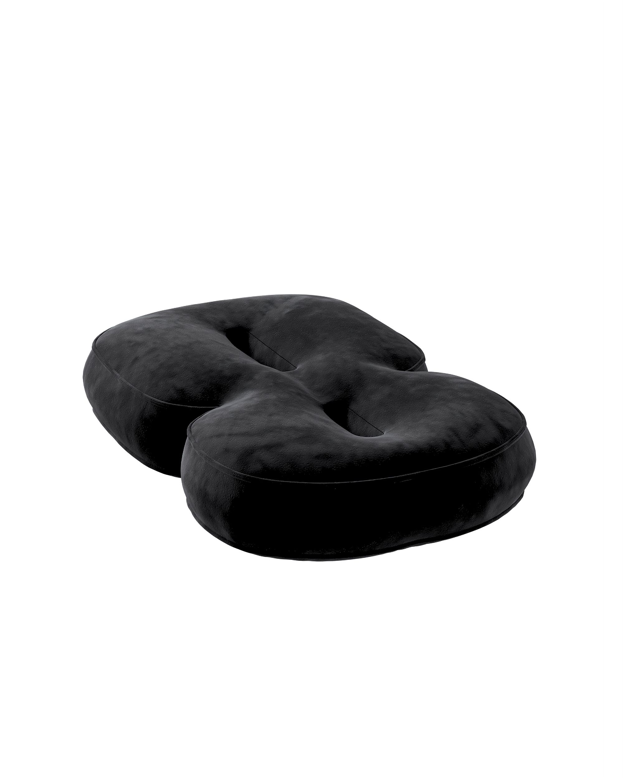 Number pillow 8 colour black fabric gloss, velvet (hover)