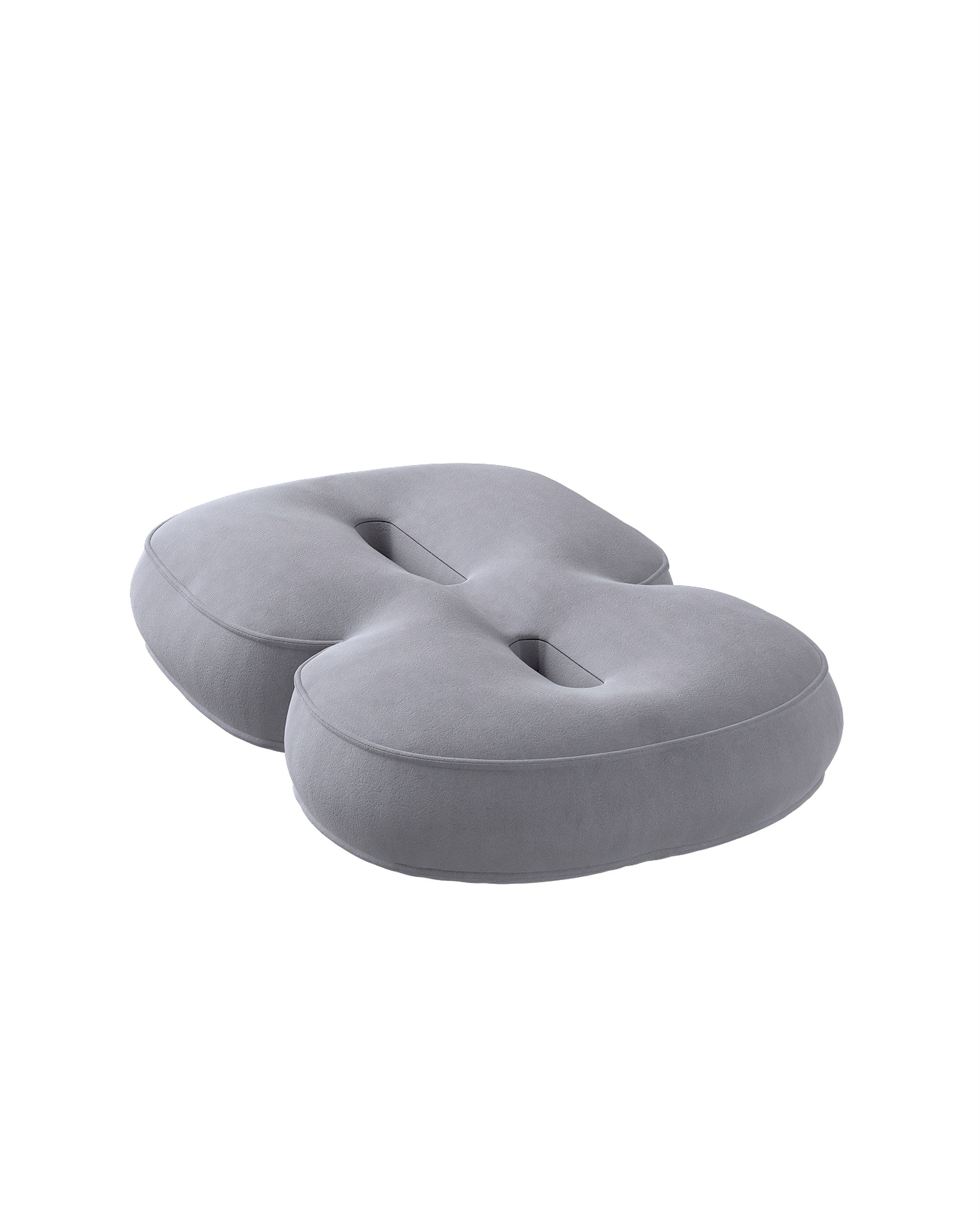 Number pillow 8 colour grey fabric gloss, velvet (hover)