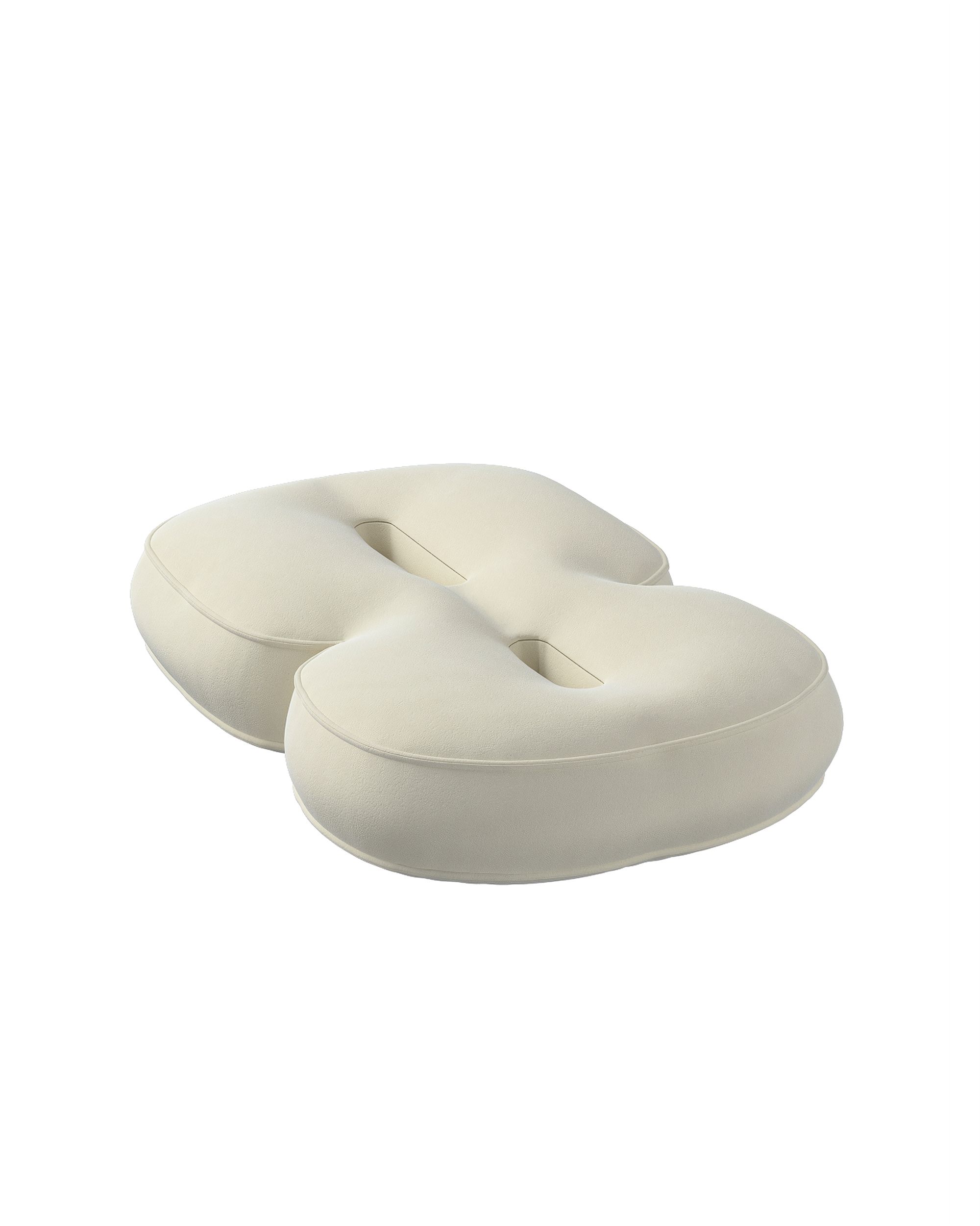 Number pillow 8 colour cream fabric gloss, velvet (hover)