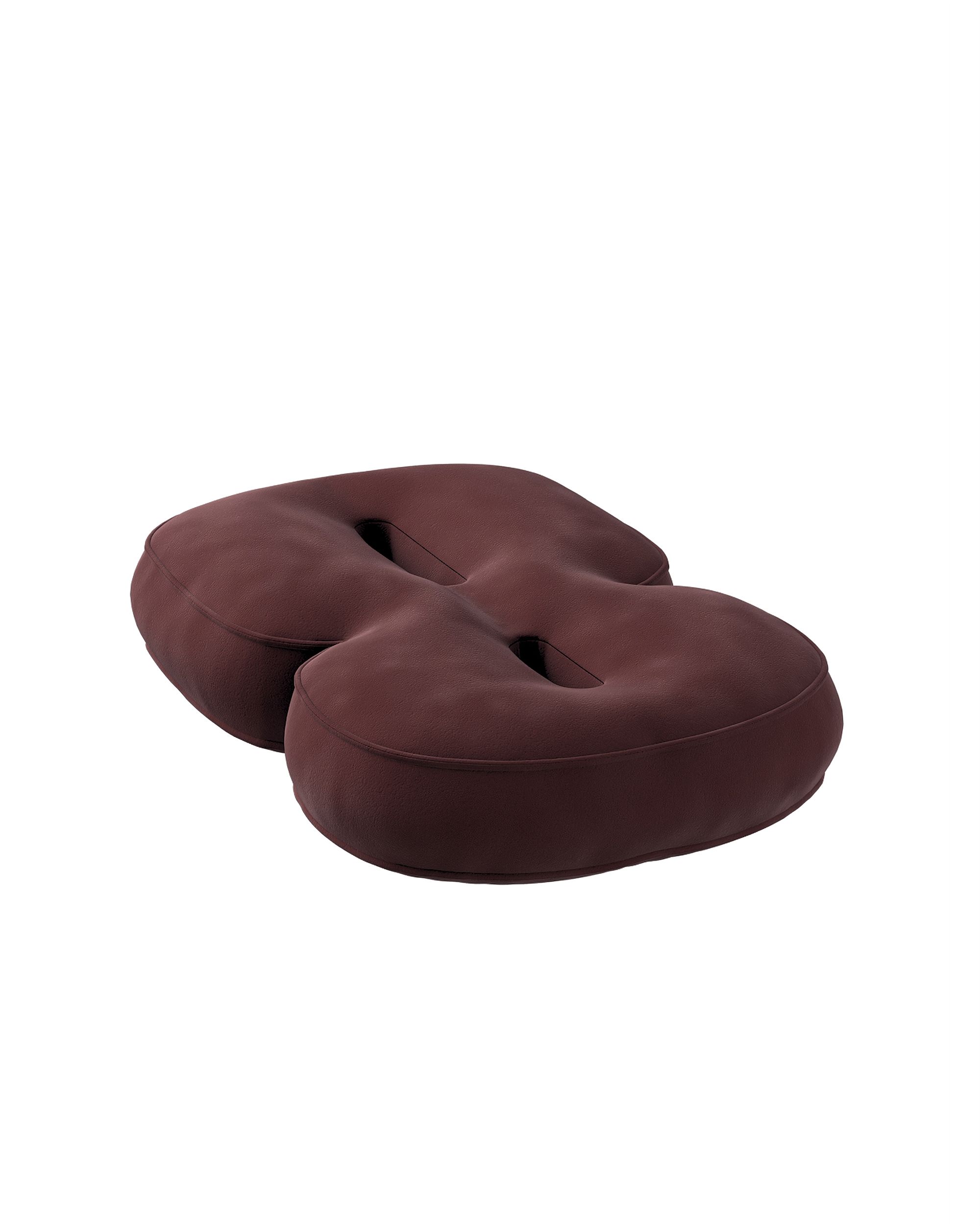 Number pillow 8 colour red fabric gloss, velvet (hover)