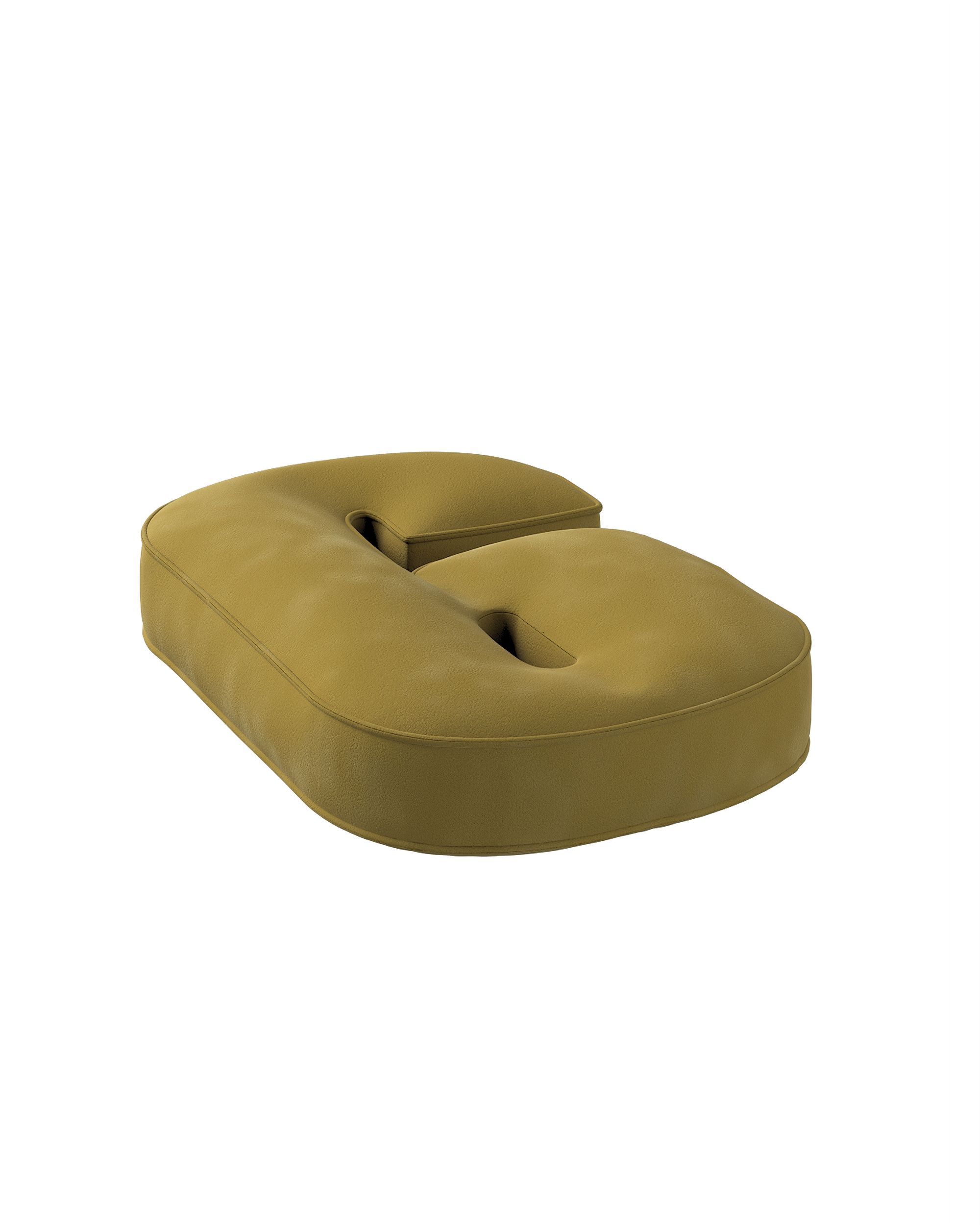 Number pillow 9 colour green fabric gloss, velvet (hover)