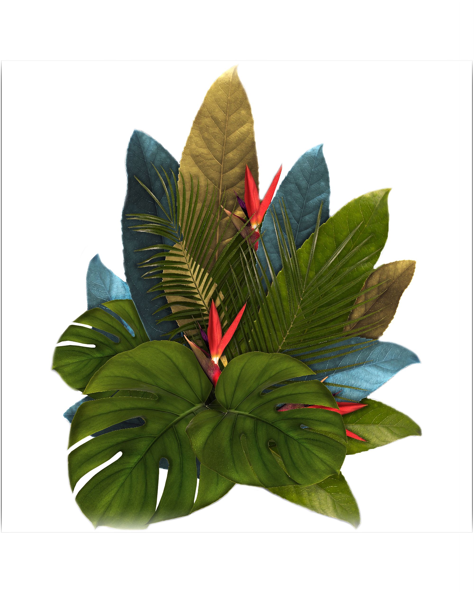 Jungle Leaves sticker