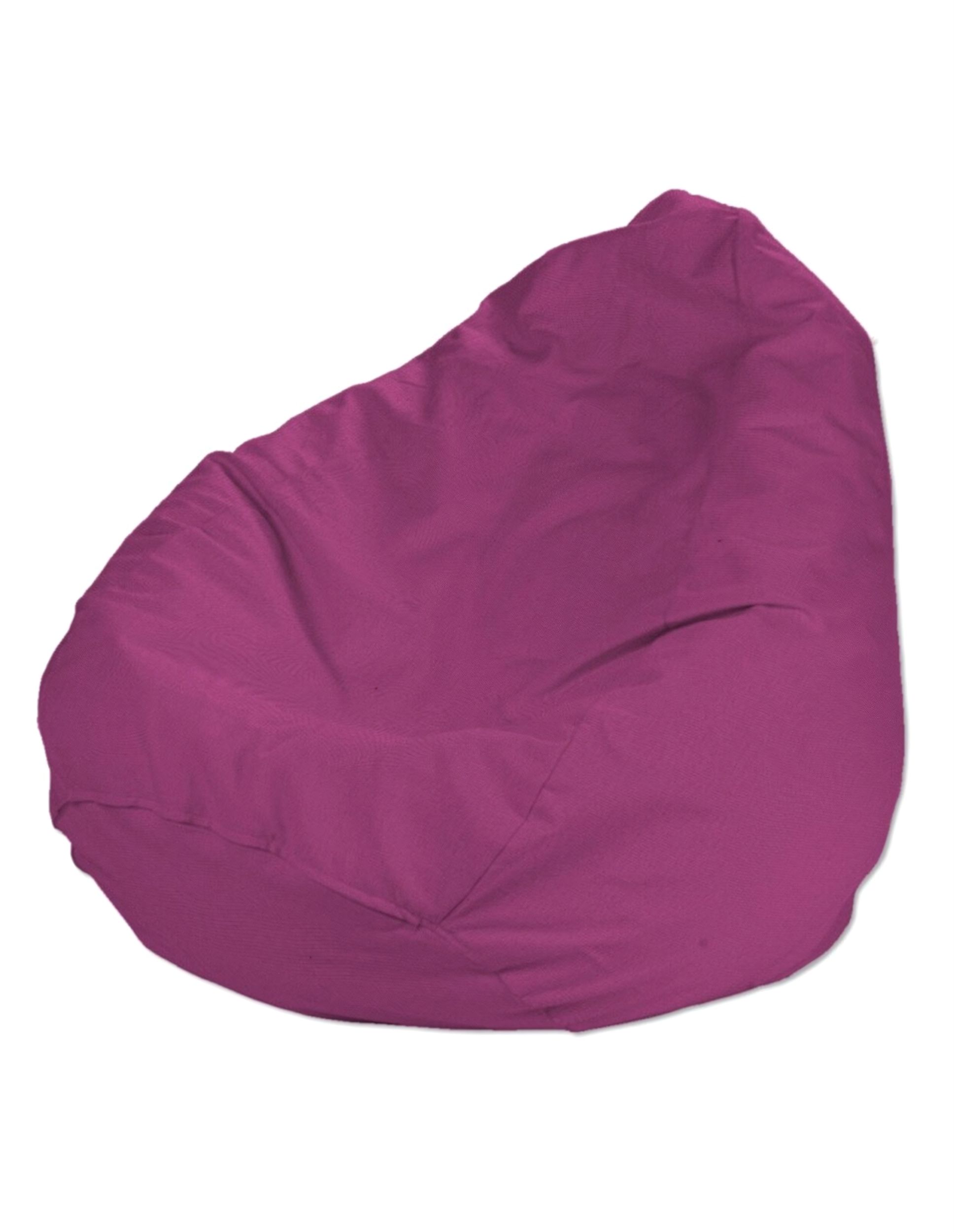 Beanbag cover colour pink fabric structured