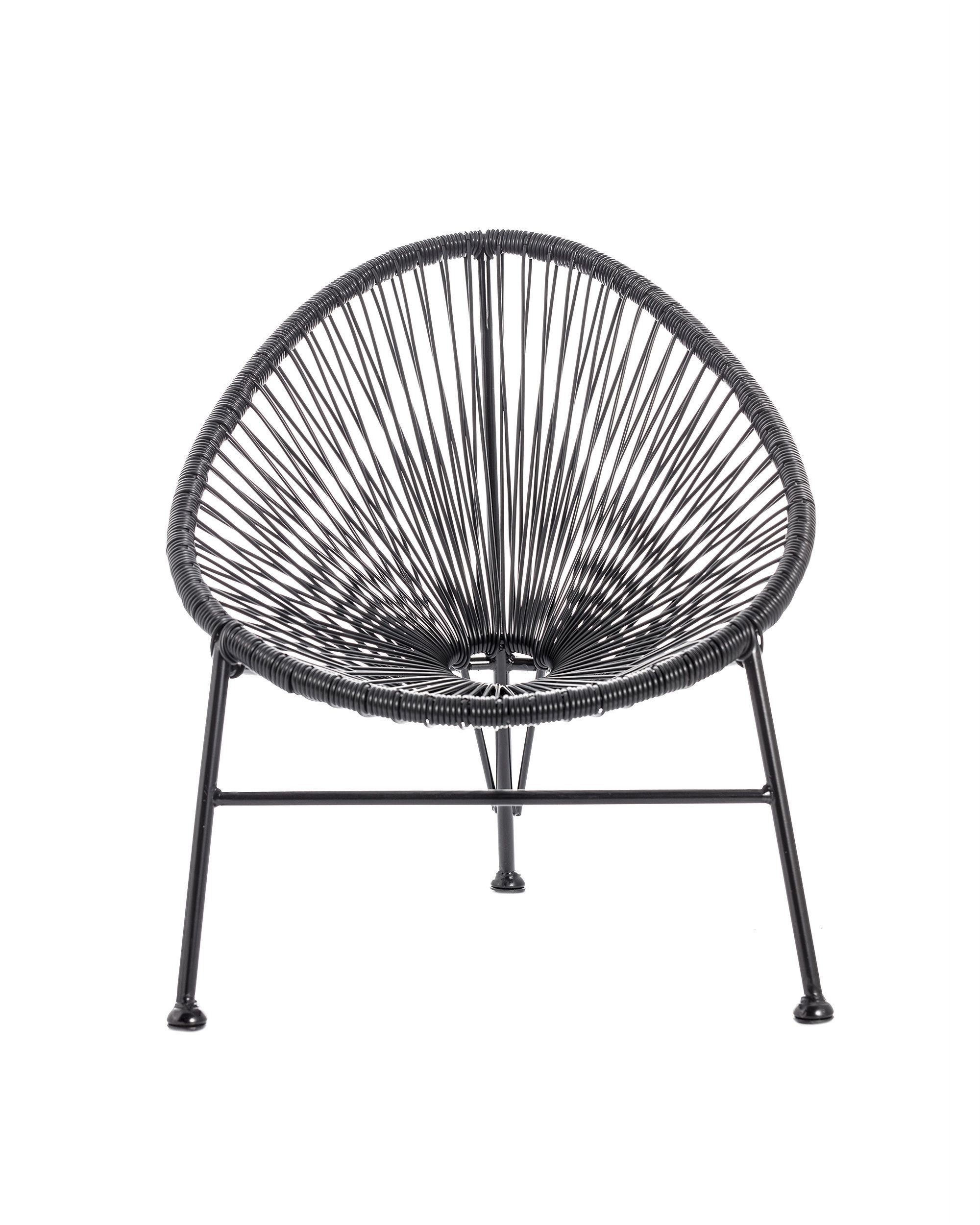 Retro Black armchair (hover)