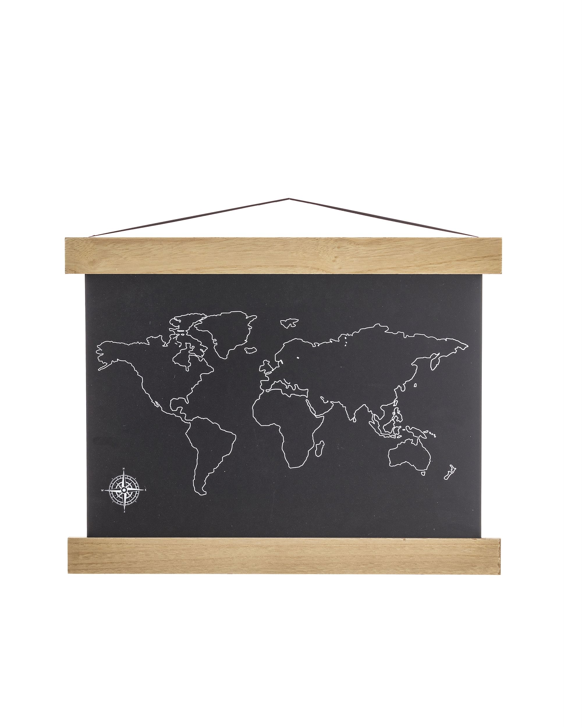 The Map chalkboard