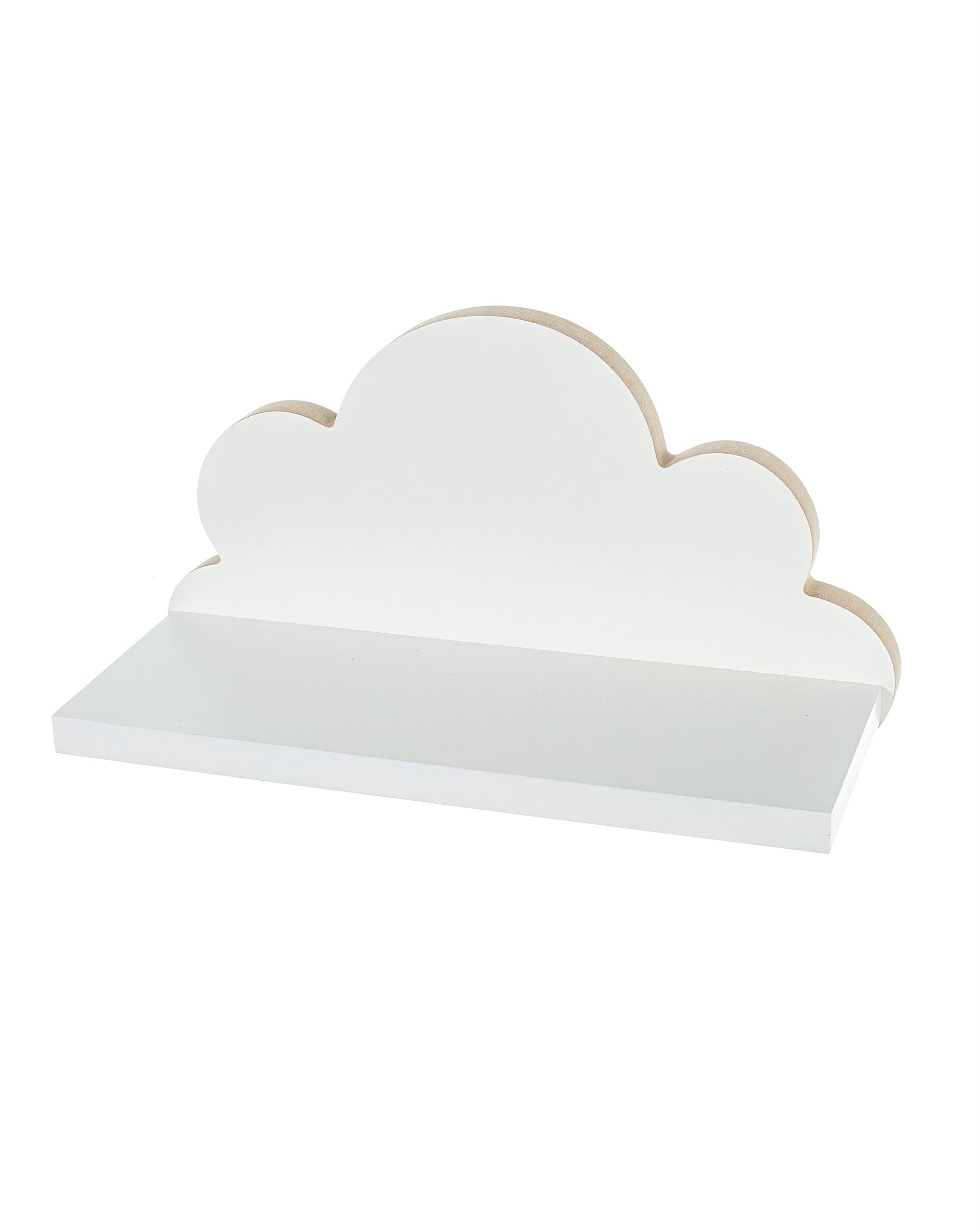 Półka Cloud 52x20x28cm white left