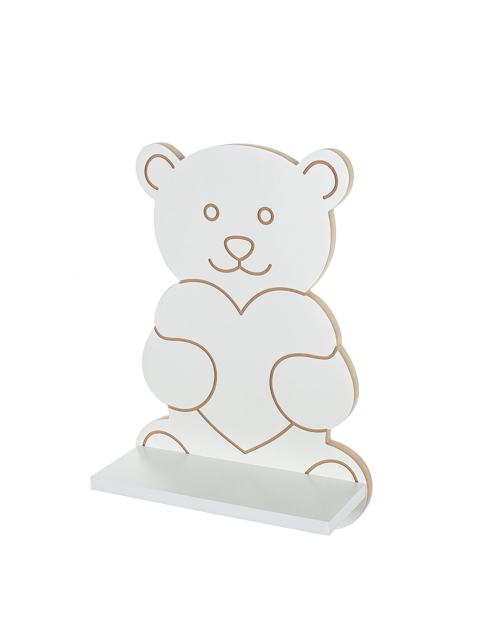 Półka Charming Teddy Bear 35x14x50cm white
