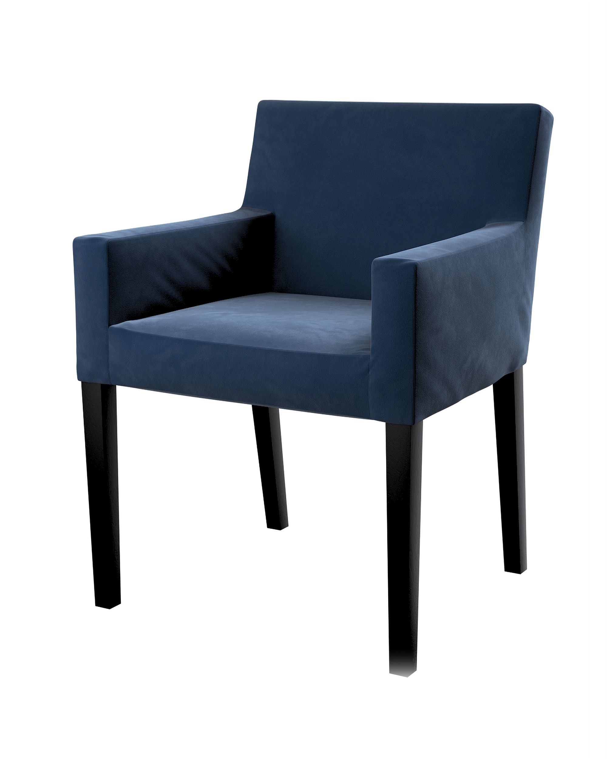903-704-29 colour navy blue fabric gloss, velvet