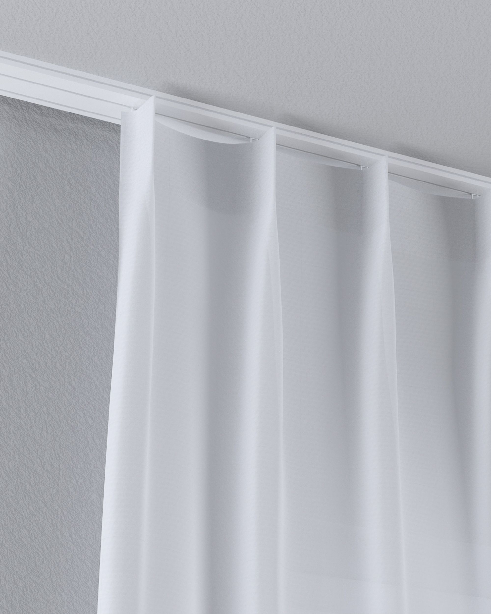 1484-901-00 colour white fabric semi-sheer, gloss (hover)