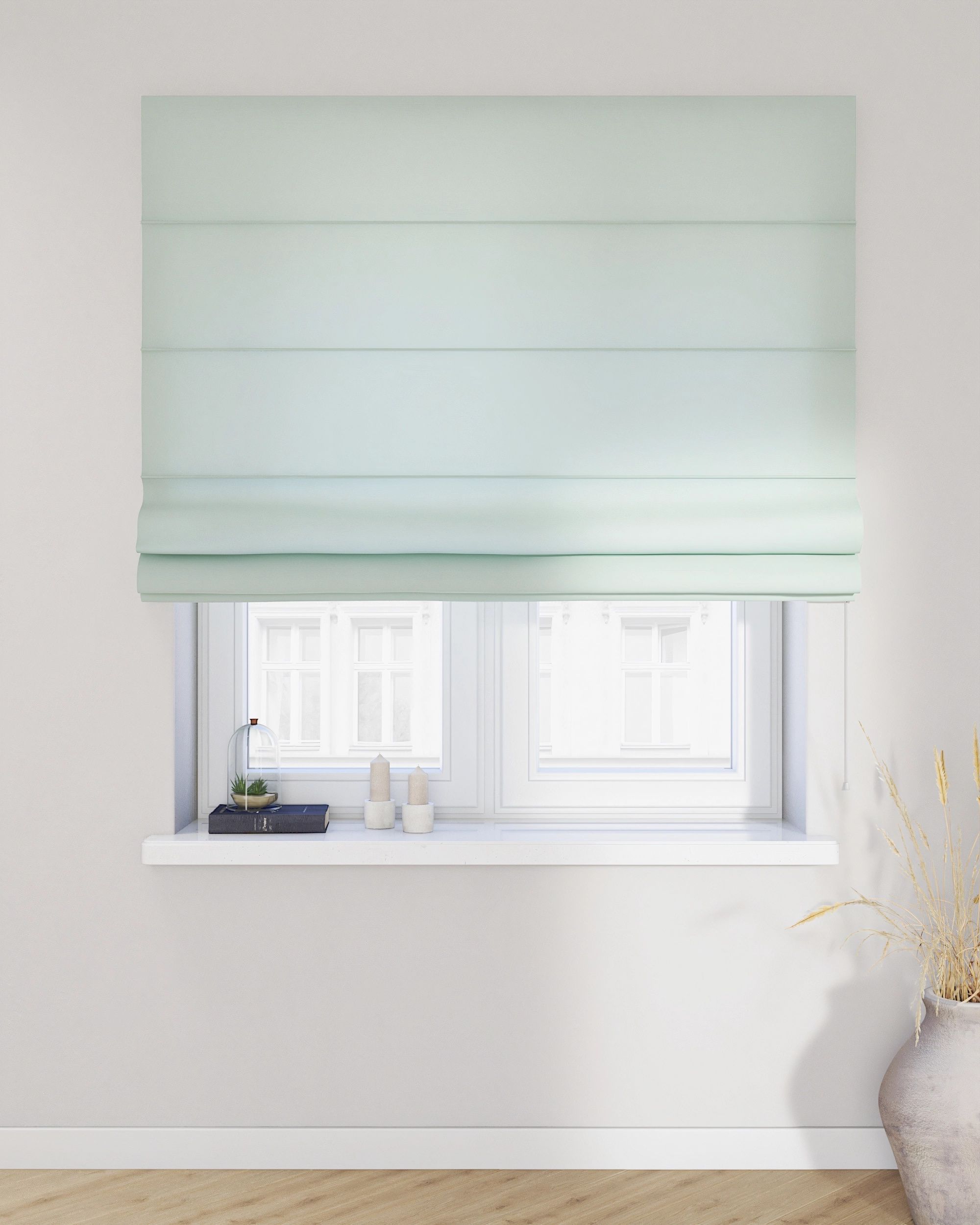 Billie roman blind colour green (hover)