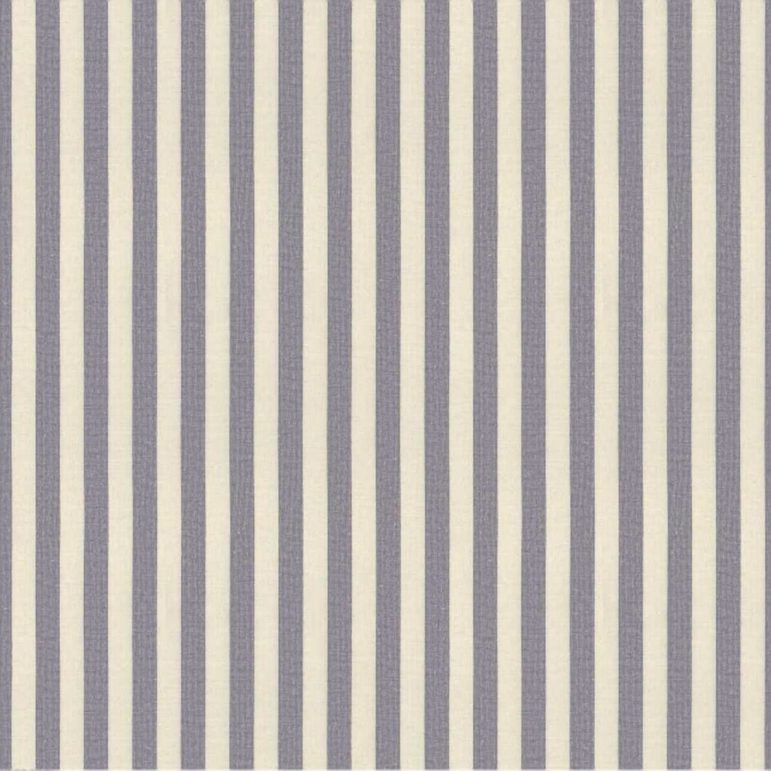 YT Stripes 136-02 navy and white stripes (1.5cm)