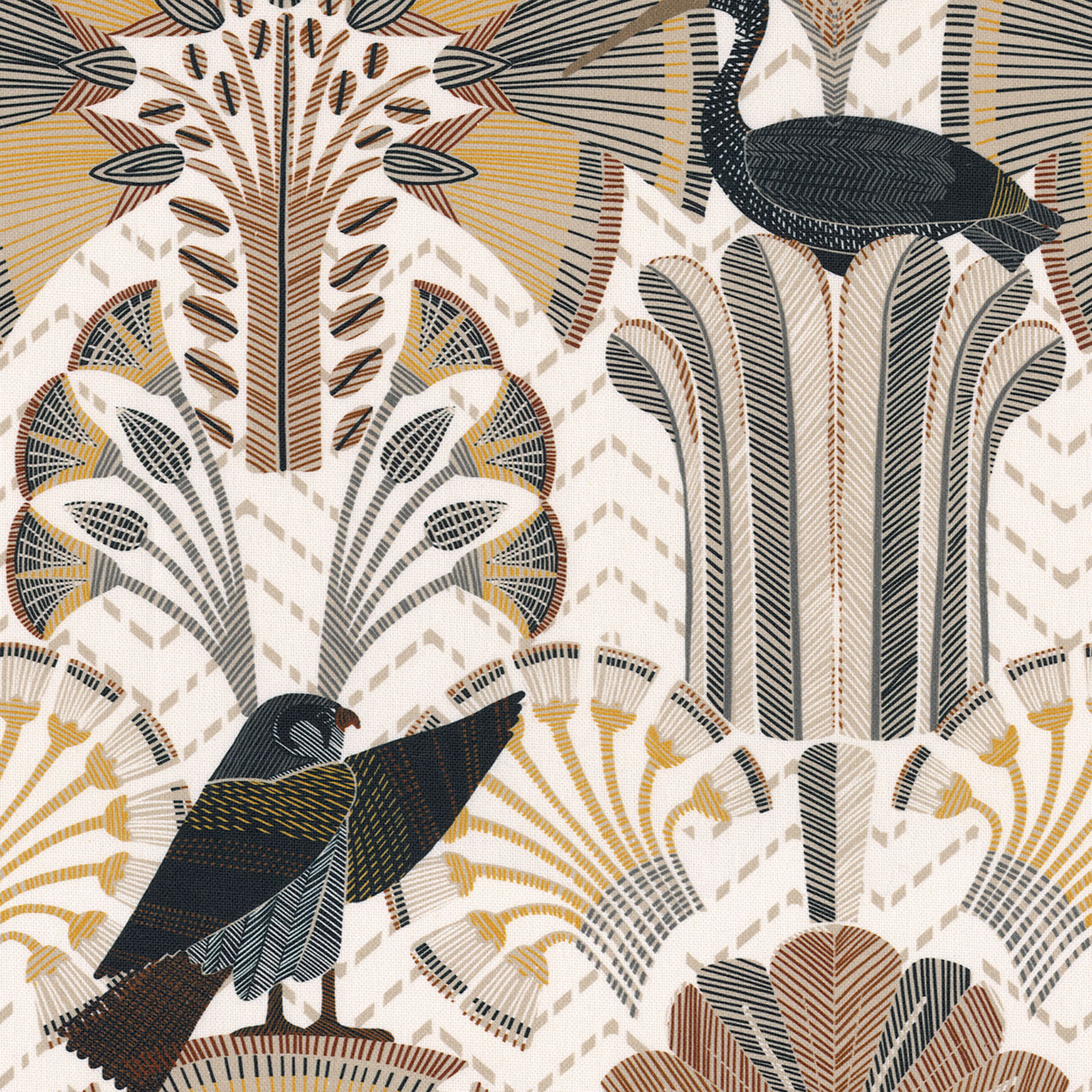 144-25 abstract beige-brown pattern