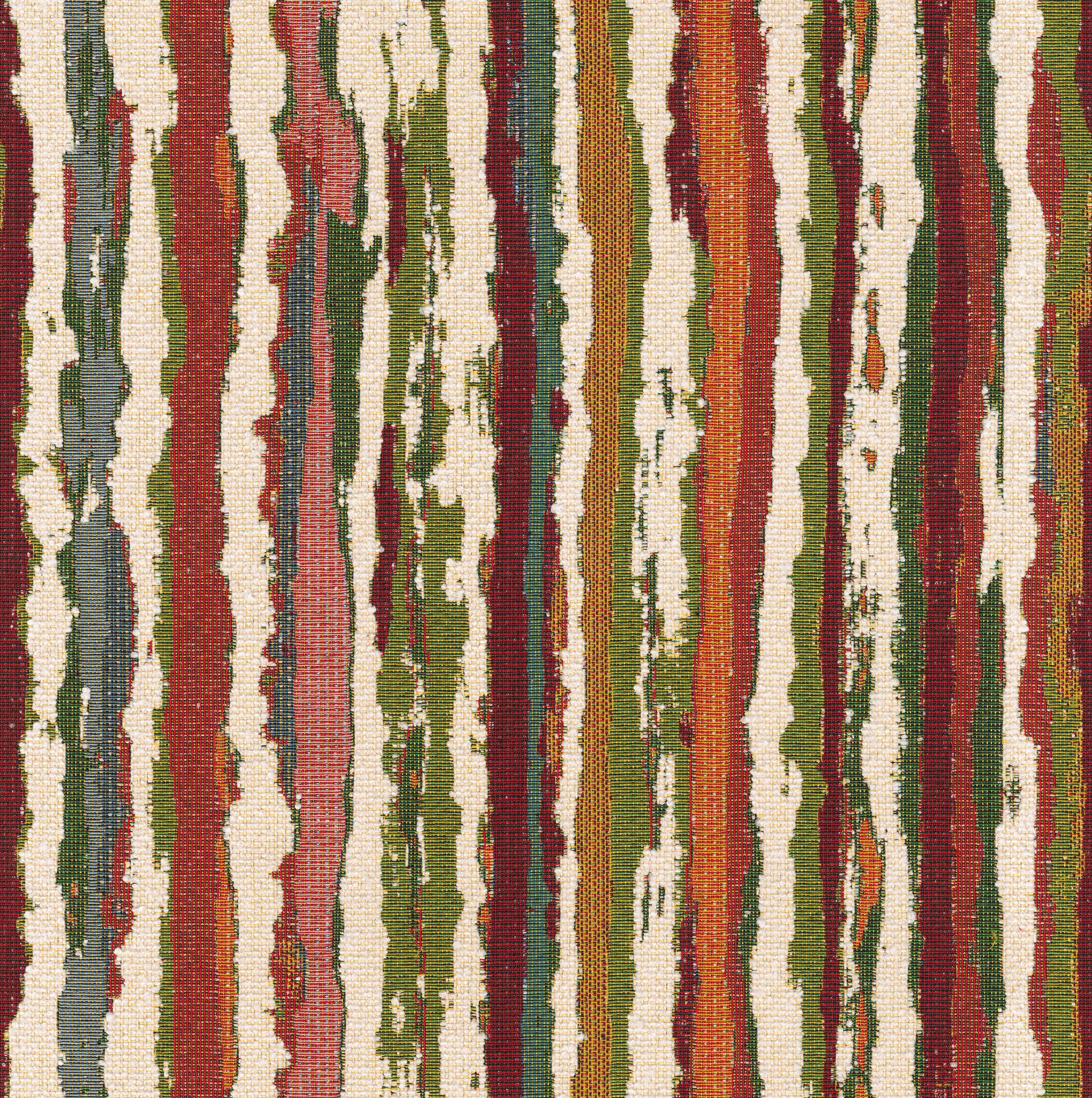 145-40 red-green stripes on a cream background